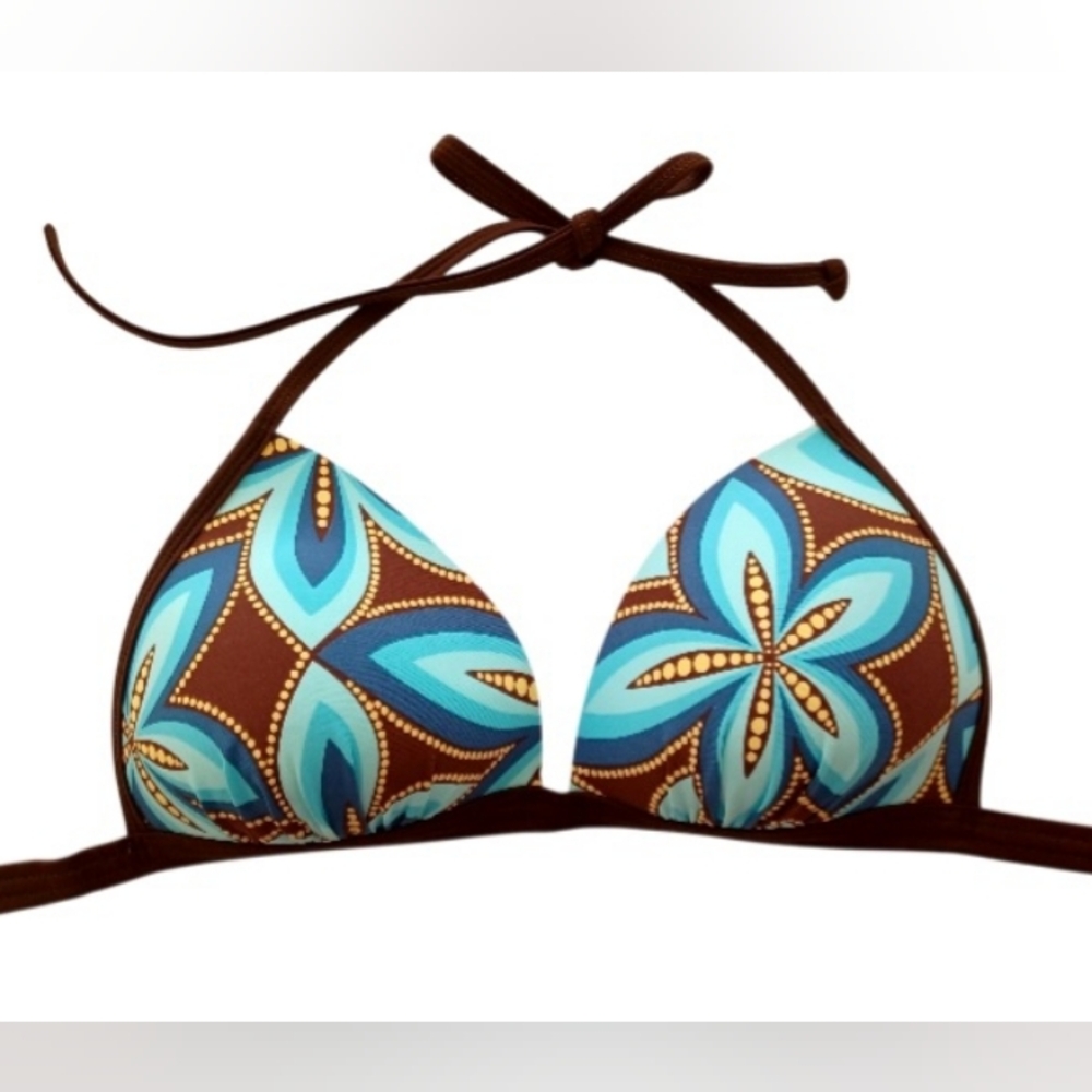 VENUS Tropical Floral Bikini Top, Size D